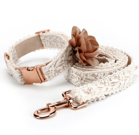 Original Lace Flower Pet Cat And Dog Strap