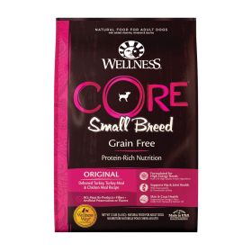 Wellness CORE Natural Grain Free Dry Dog Food;  Small Breed;  12-Pound Bag