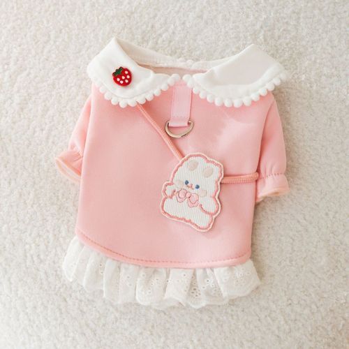 Dog Carrot Rabbit Lapel Sweater Thin Clothes